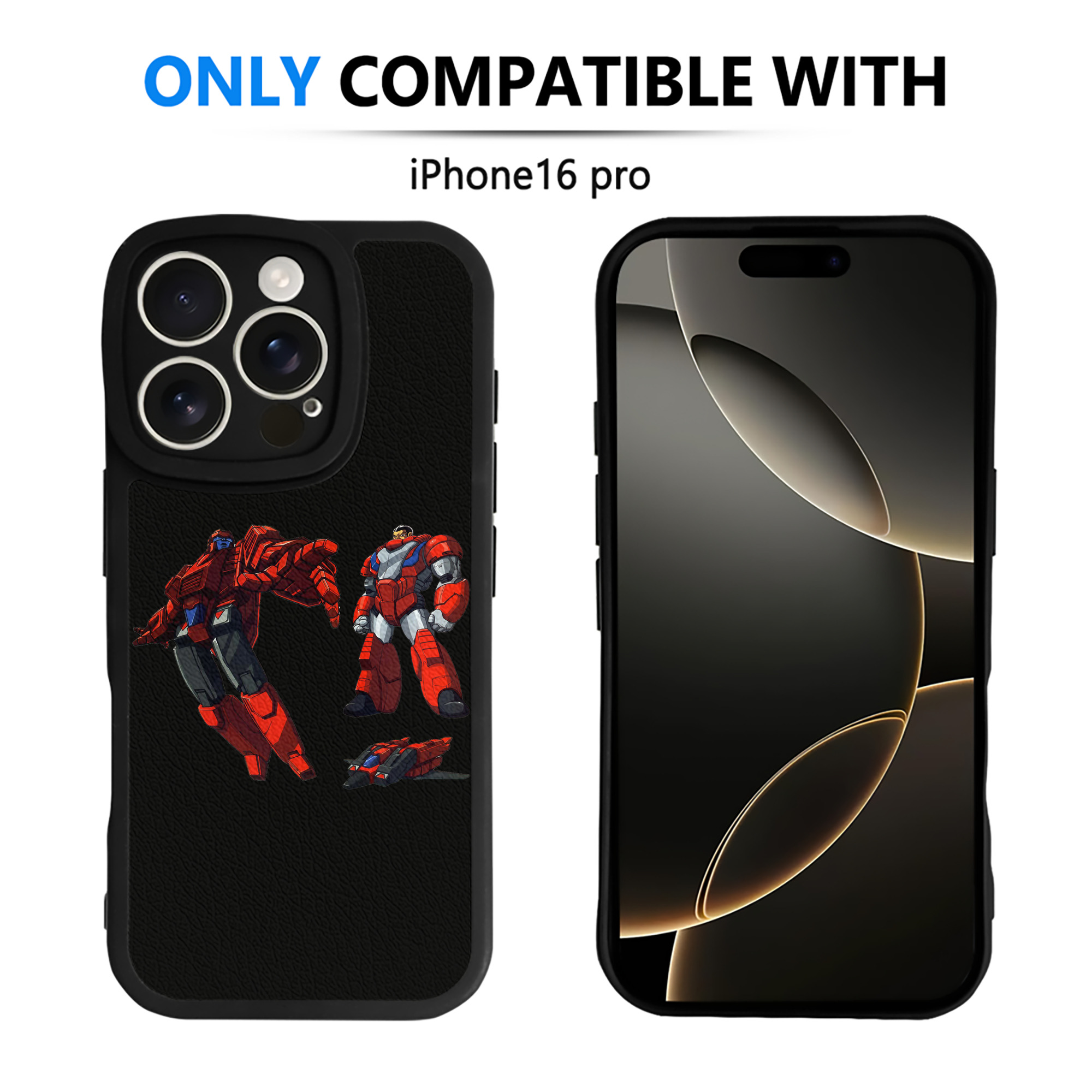 （画像用）  【iPhone 16シリーズ対応】シリコンスマホケース（レザー調） 材質：シリコン